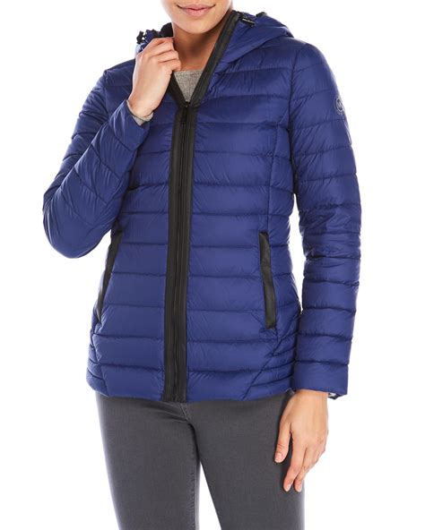 michael kors long fitted puffer|michael kors packable down fill.